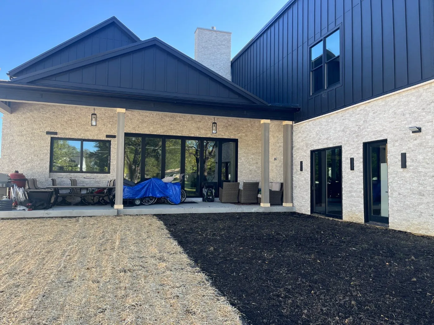 Siding installation documented in Noblesville